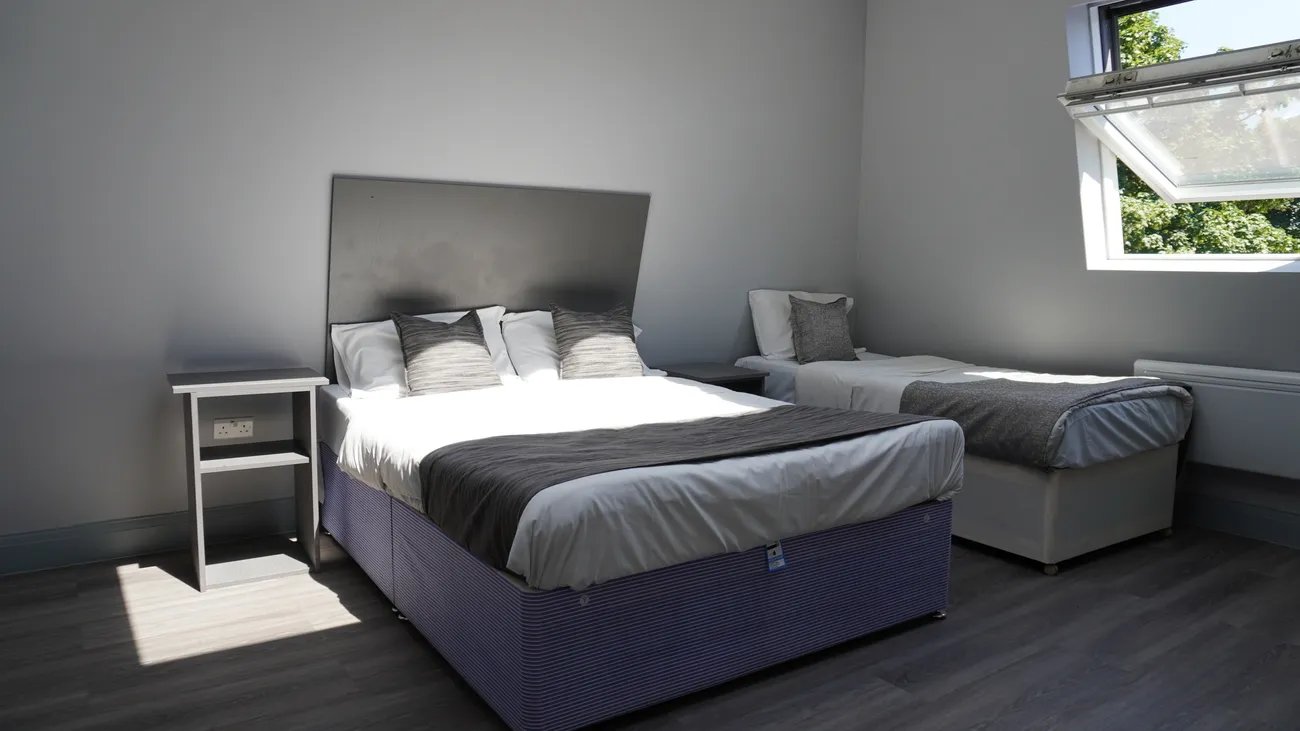 Family en-suite room at Roshni Hotel